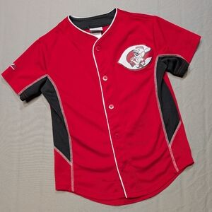 Majestic Chicago Cubs #4 Adolfo Phillips Kids Jersey Size 8.